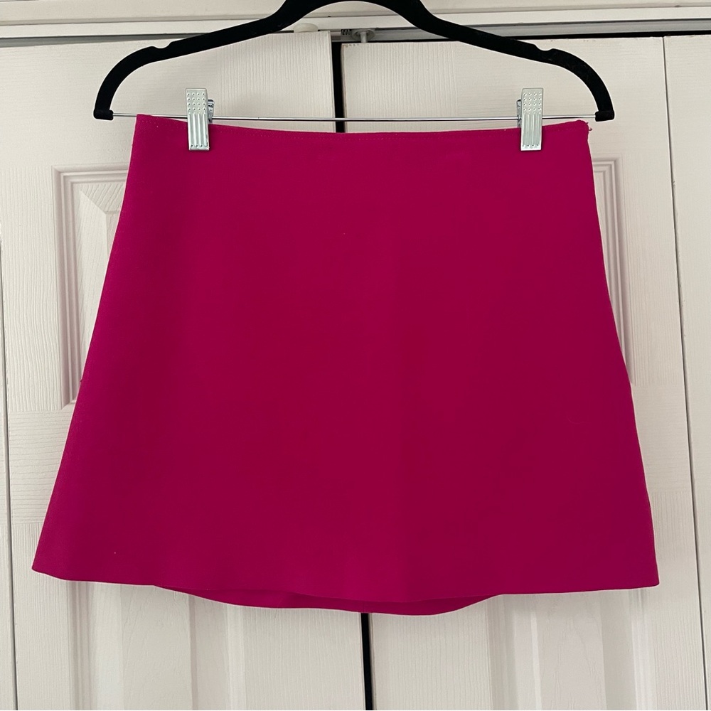 Hot Pink Zara Mini Skirt